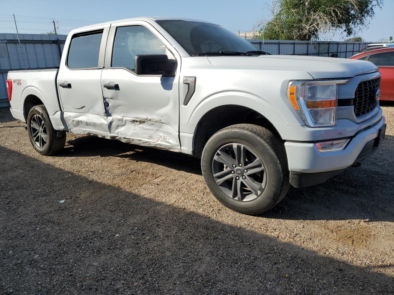 2022 Ford F-150 VIN 1FTEW1EP8NKE38941 Copart auction photo, side / minor dent/scratches damage thumbnail 4