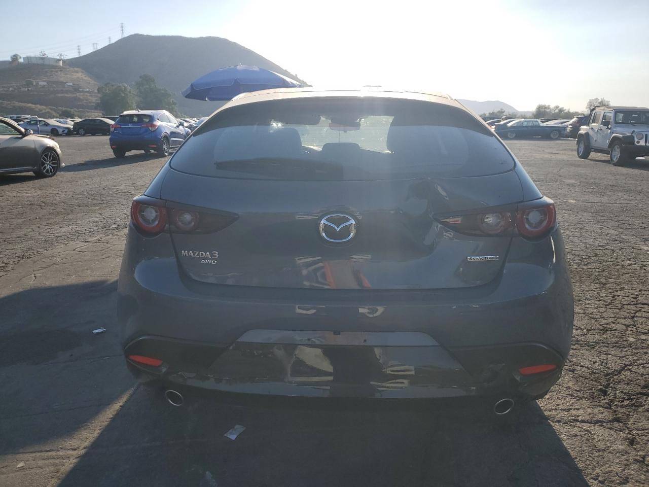 2024 Mazda 3 VIN JM1BPBLM7R1703097 Copart auction photo, front end / side damage thumbnail 6