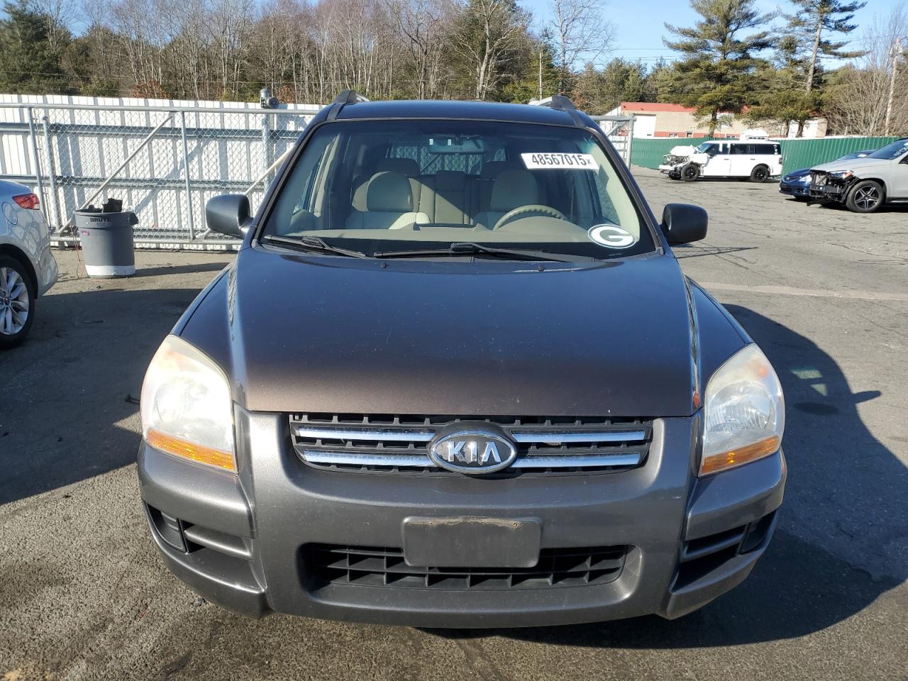 2007 KIA Sportage VIN KNDJF724777319926 Copart auction photo, undercarriage / mechanical damage thumbnail 5