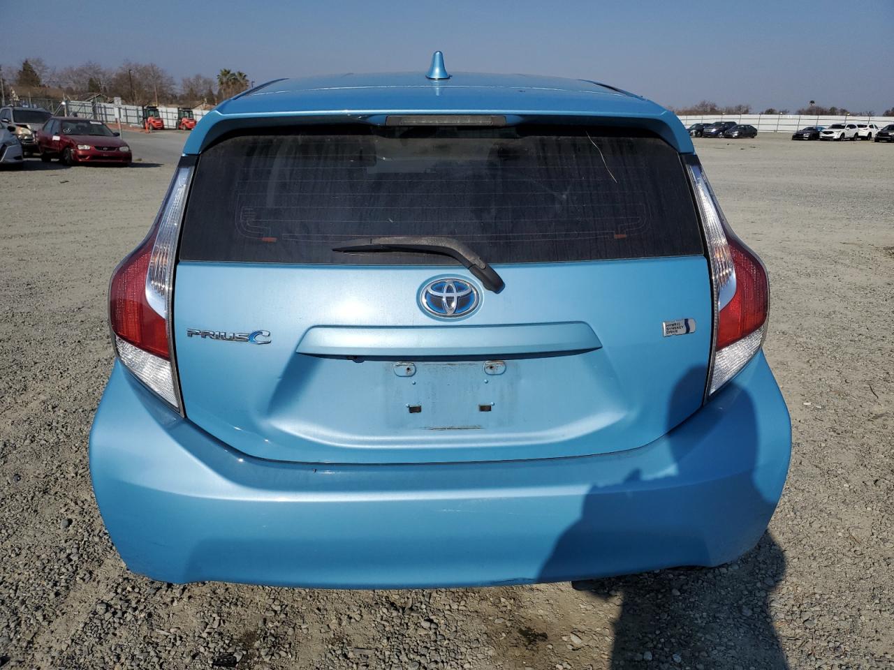 2016 Toyota Prius VIN JTDKDTB34G1134309 Copart auction photo, front end damage thumbnail 6