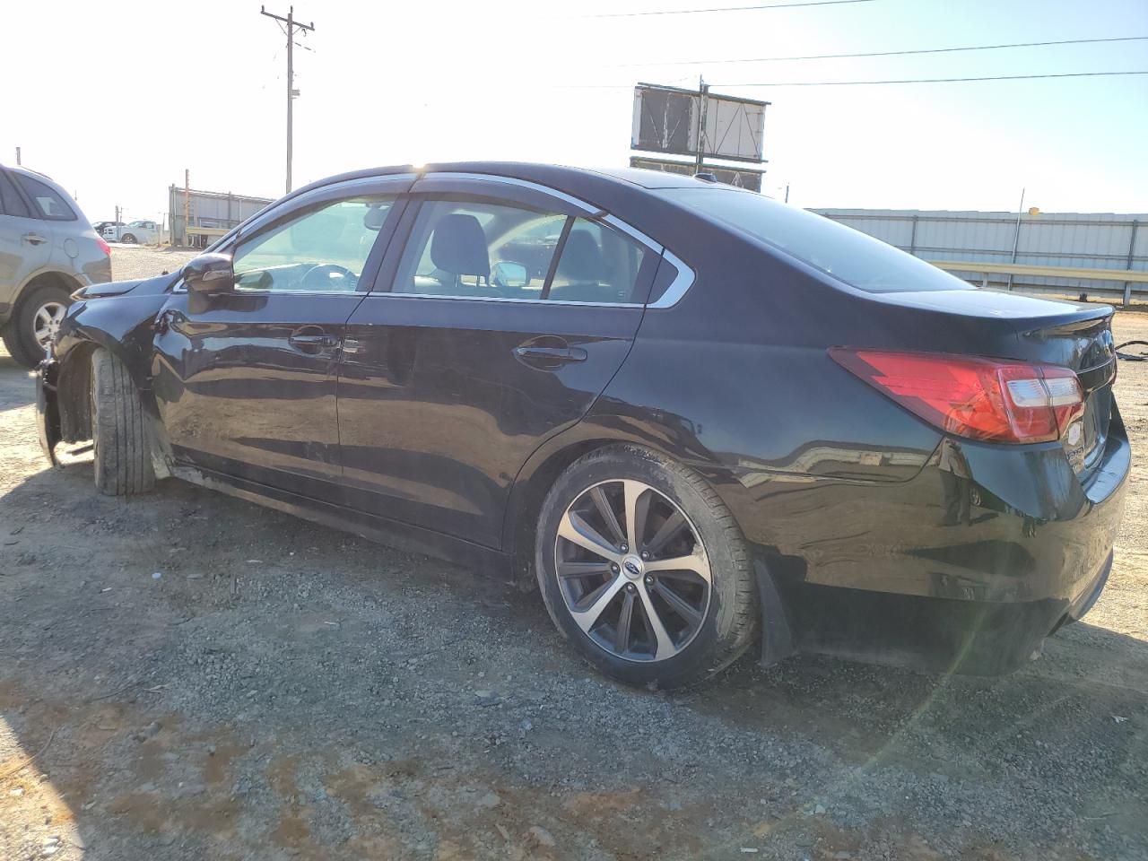 2015 Subaru Legacy VIN 4S3BNAN67F3054898 Copart auction photo, front end / side damage thumbnail 2