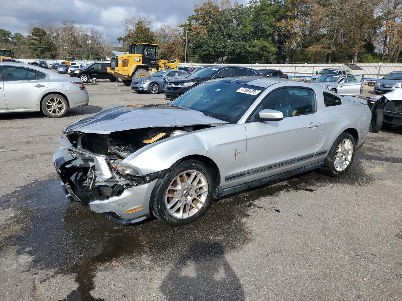 2012 Ford Mustang VIN 1ZVBP8AM8C5238039