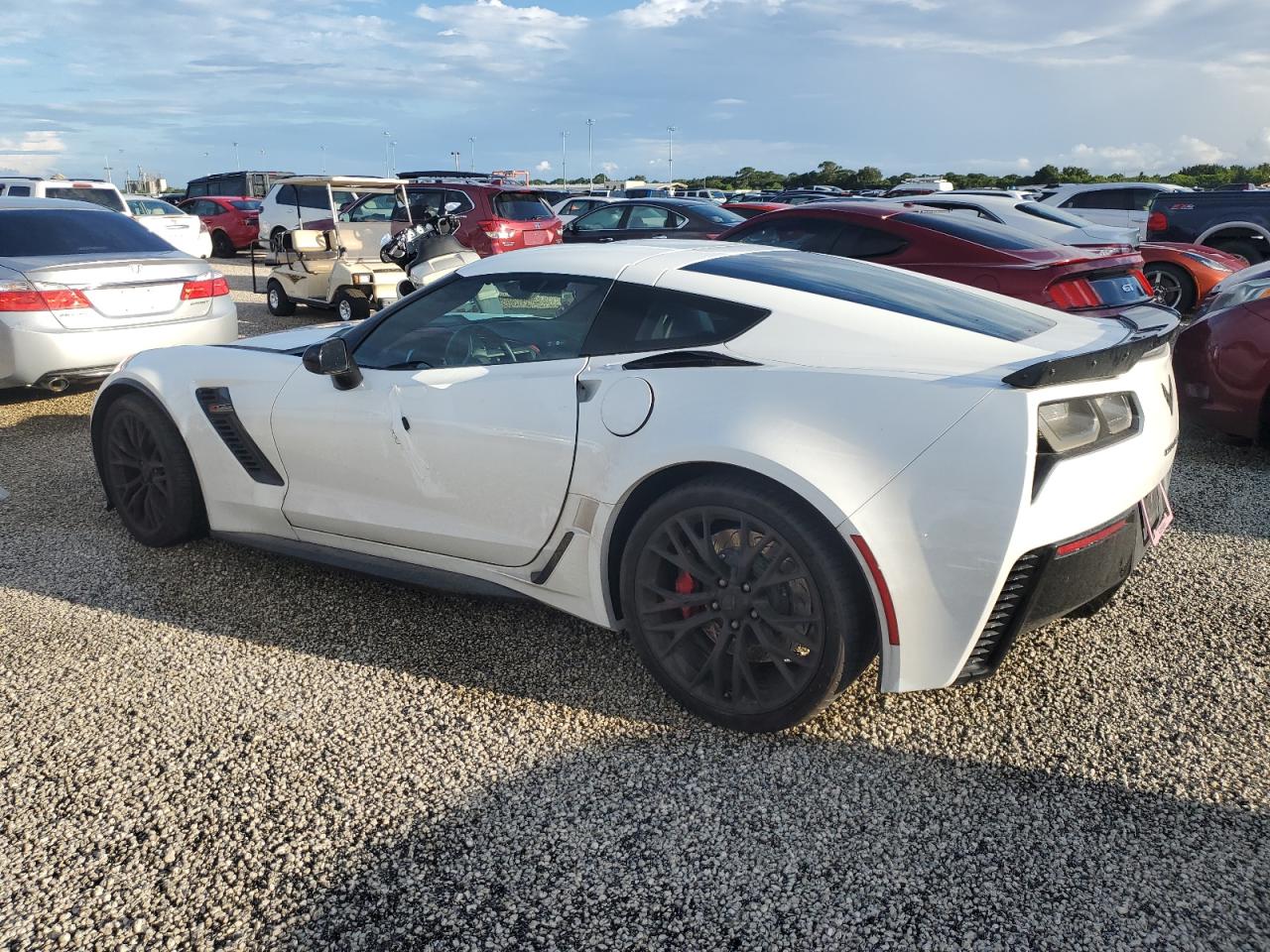 2017 Chevrolet Corvette VIN 1G1YS2D68H5604880 Copart auction photo, water/flood damage thumbnail 2