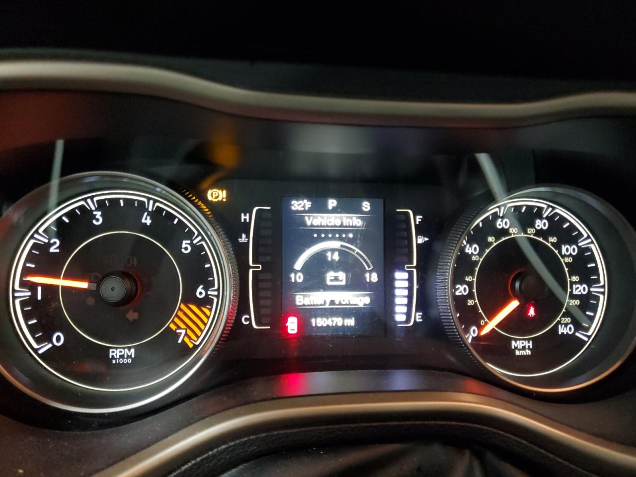2014 Jeep Grand Cherokee VIN 1C4PJMABXEW174021 Copart auction photo, front end damage thumbnail 9