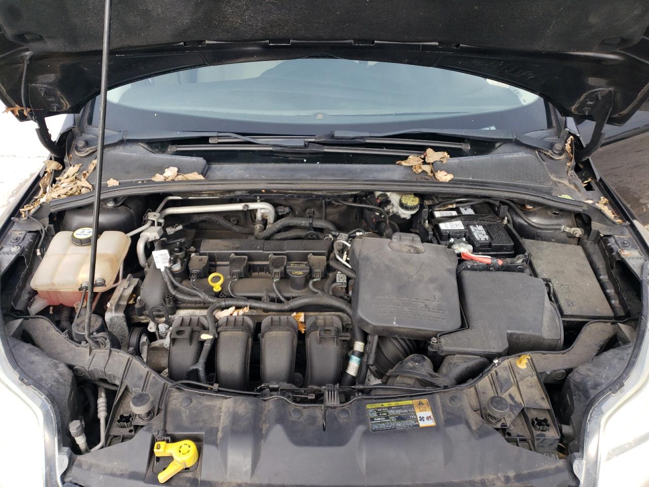 2012 Ford Focus VIN 1FAHP3H27CL397690 Copart auction photo, rear end / undercarriage damage thumbnail 12