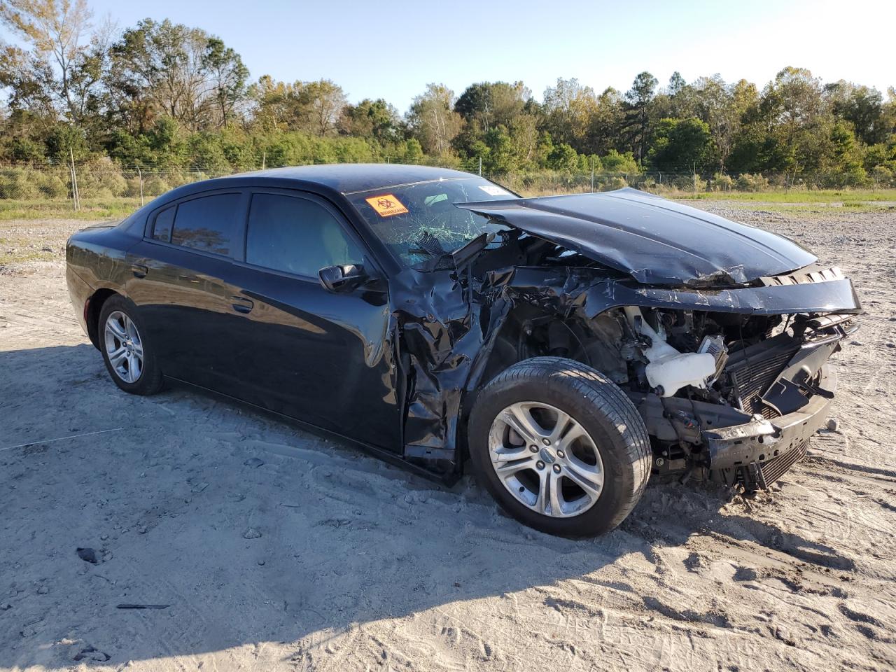 2019 Dodge Charger VIN 2C3CDXBG3KH729861 Copart auction photo, front end damage thumbnail 4