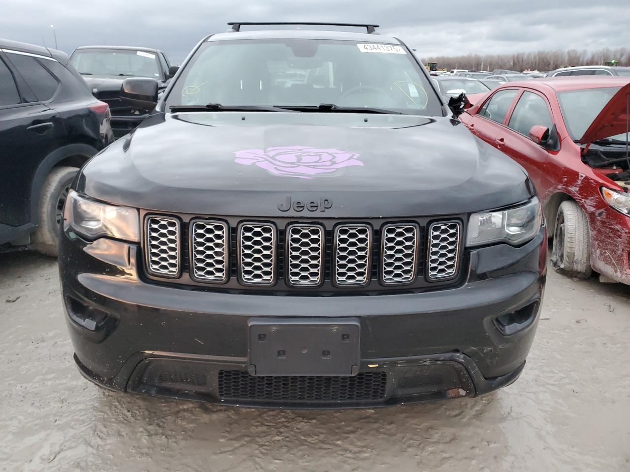 2017 Jeep Grand Cherokee VIN 1C4RJFAG3HC737898 Copart auction photo, vandalism damage thumbnail 5