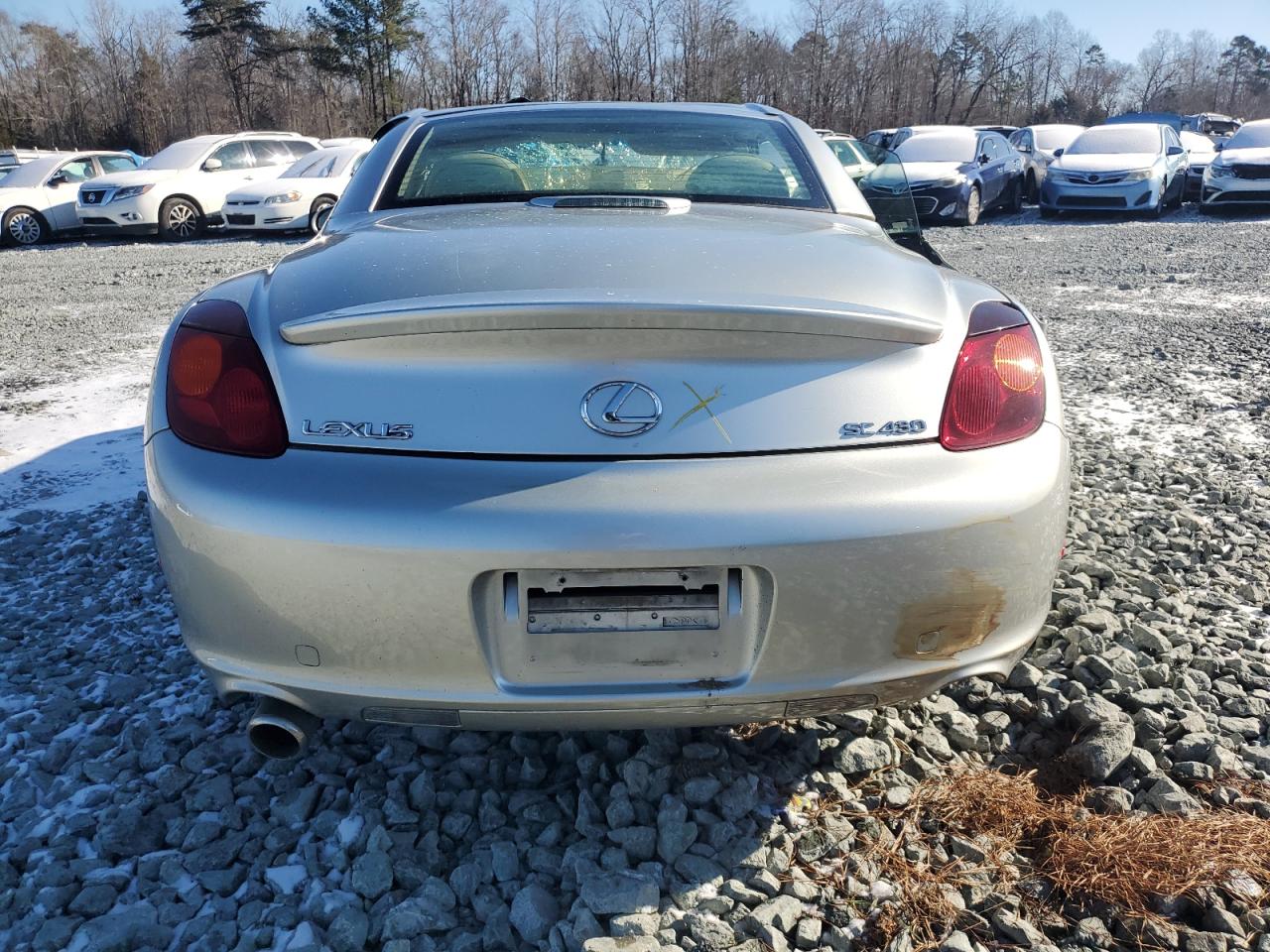 2005 Lexus SC VIN JTHFN48Y850068212 Copart auction photo, all over damage thumbnail 6