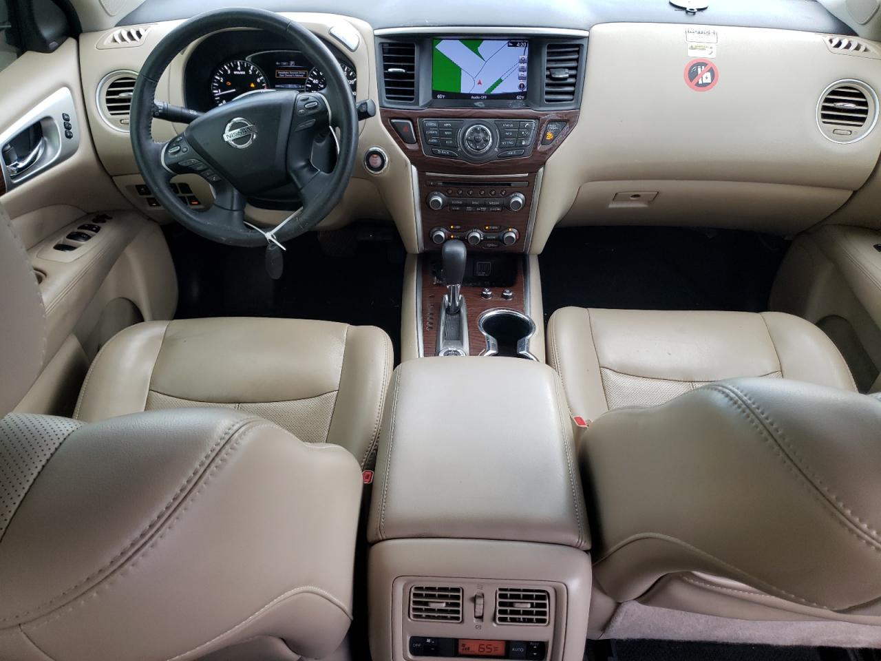 2018 Nissan Pathfinder VIN 5N1DR2MM8JC666874 Copart auction photo, rear end / hail damage thumbnail 8