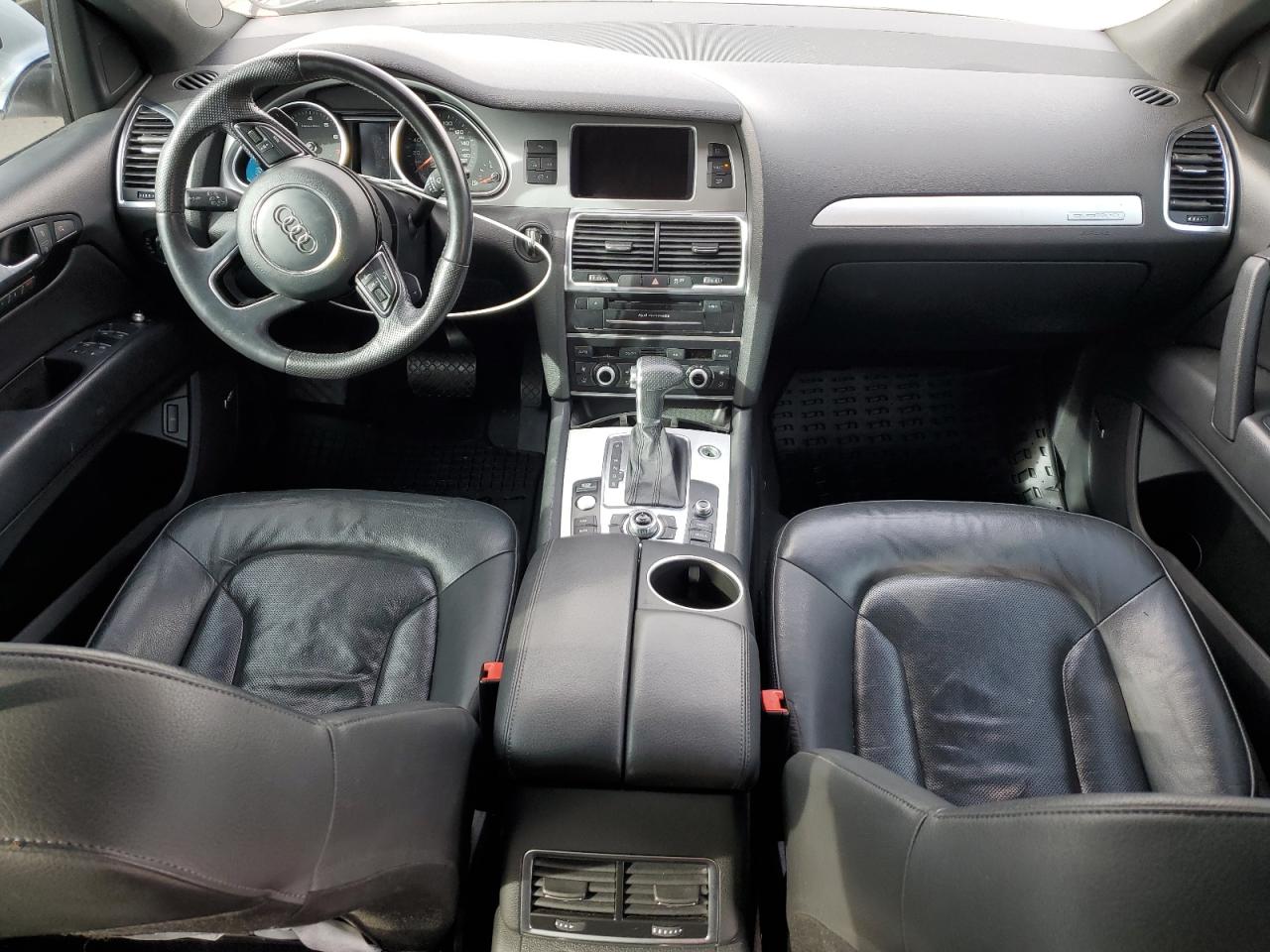 2014 Audi Q7 VIN WA1DGBFE9ED004764 Copart auction photo, side damage thumbnail 8