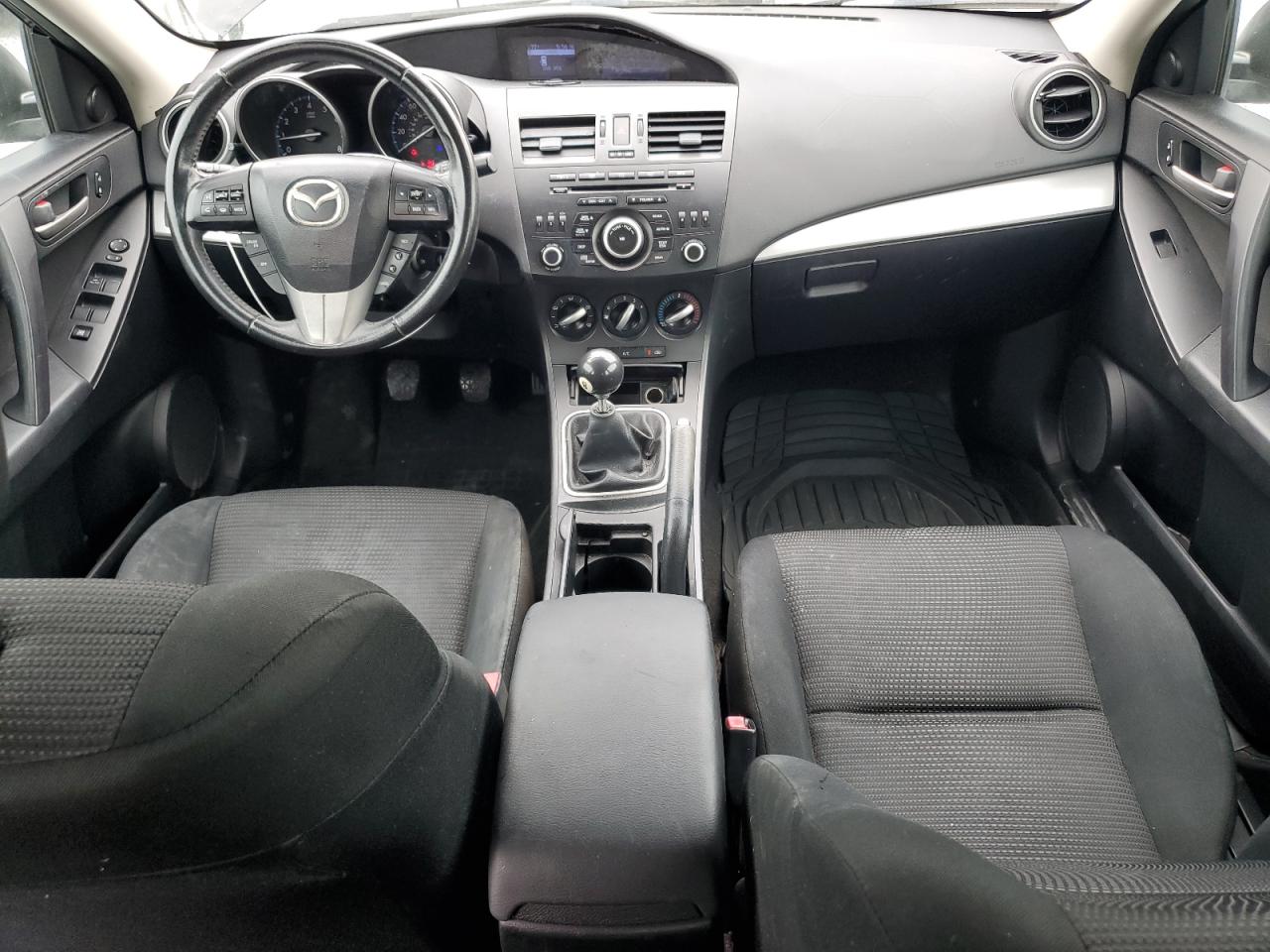 2012 Mazda 3 VIN JM1BL1V70C1657147 Copart auction photo, rear end damage thumbnail 8