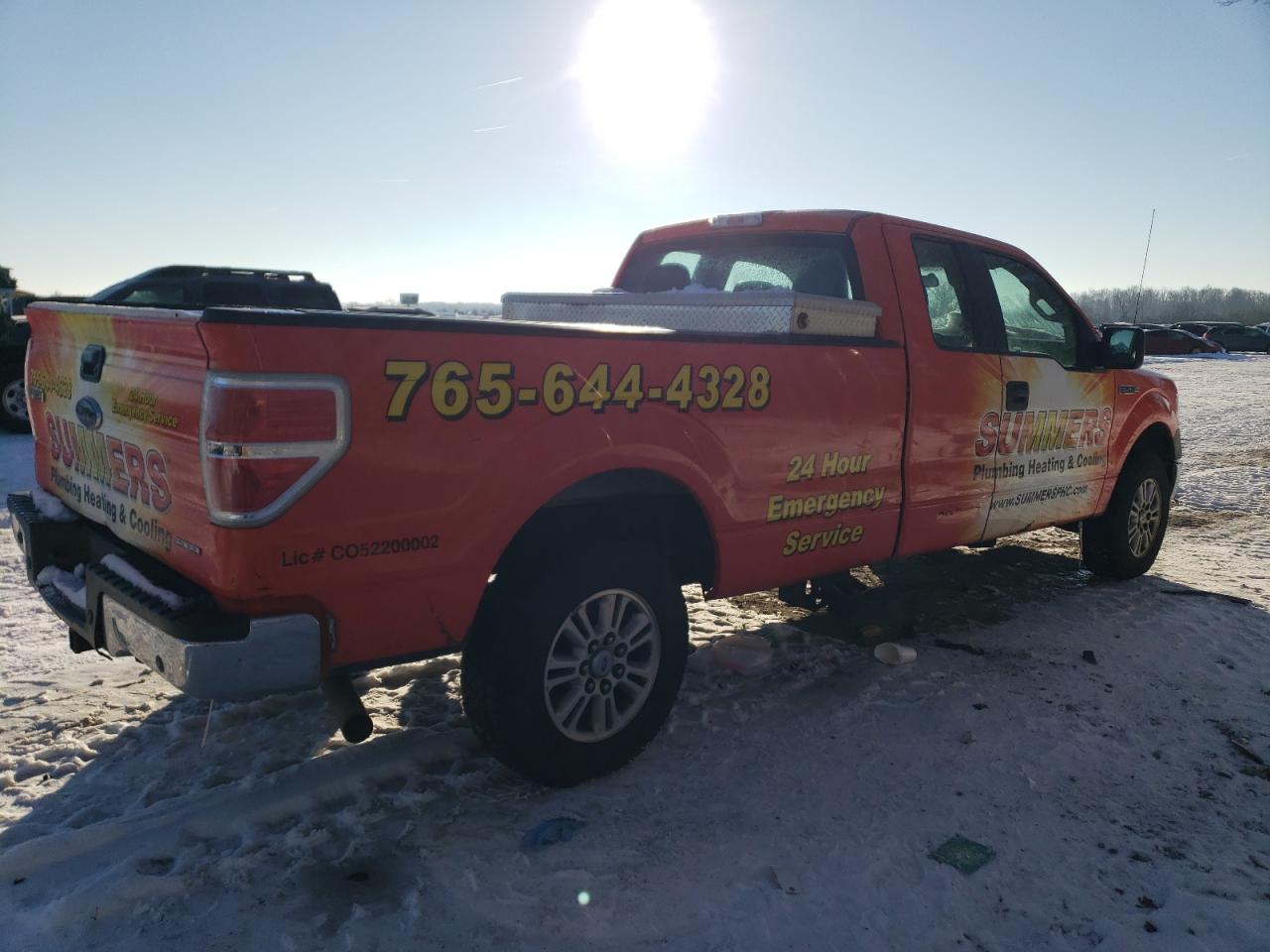 2014 Ford F-150 VIN 1FTVX1EF6EKD36882 Copart auction photo, side / minor dent/scratches damage thumbnail 3
