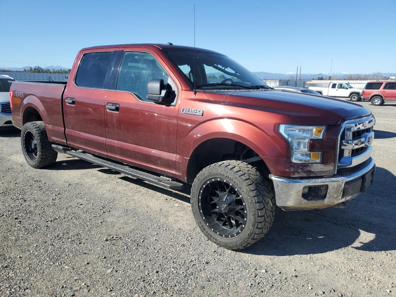 2017 Ford F-150 VIN 1FTFW1EF6HFA28017 Copart auction photo, rollover damage thumbnail 4