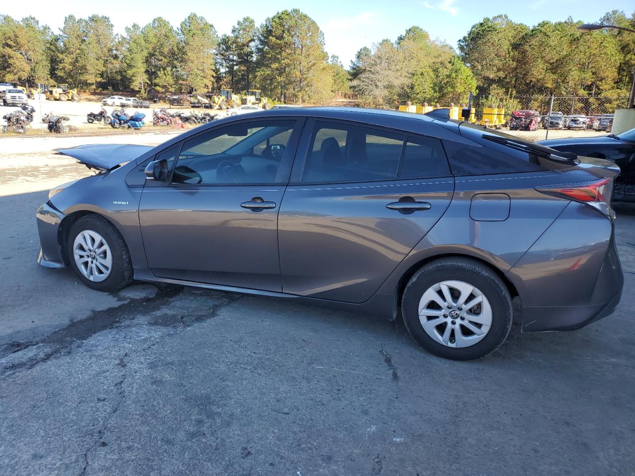 2016 Toyota Prius VIN JTDKBRFU8G3500854 Copart auction photo, front end damage thumbnail 2