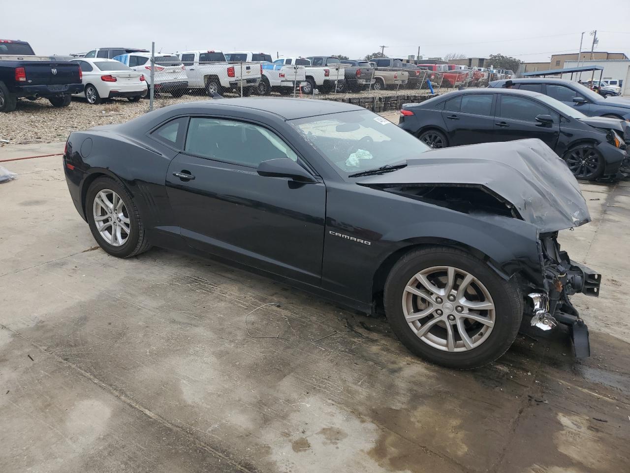 2014 Chevrolet Camaro VIN 2G1FB1E38E9270774 Copart auction photo, front end damage thumbnail 4