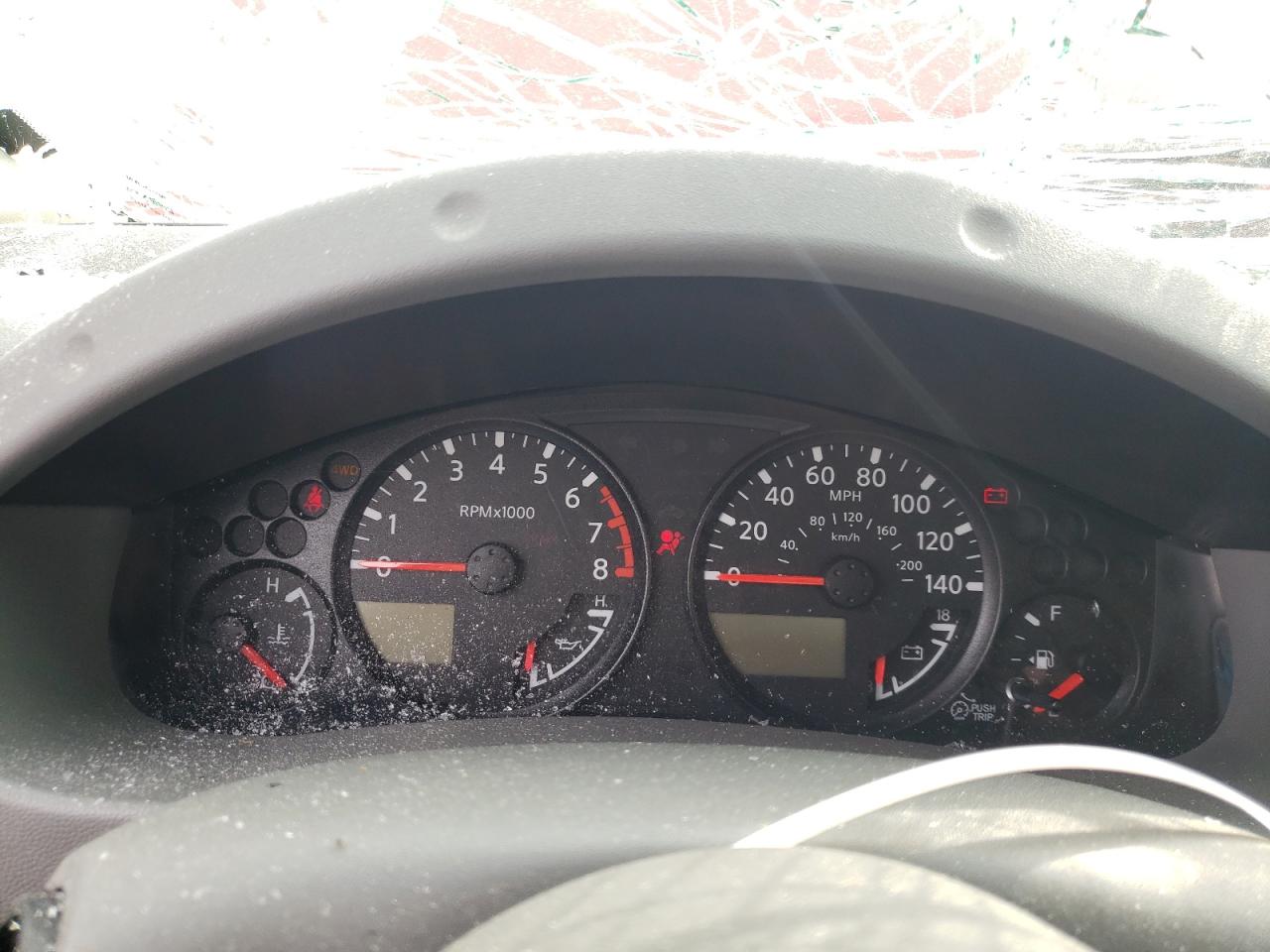 2008 Nissan Navara (Frontier) VIN 1N6AD07W08C425146 Copart auction photo, front end / top/roof damage thumbnail 9