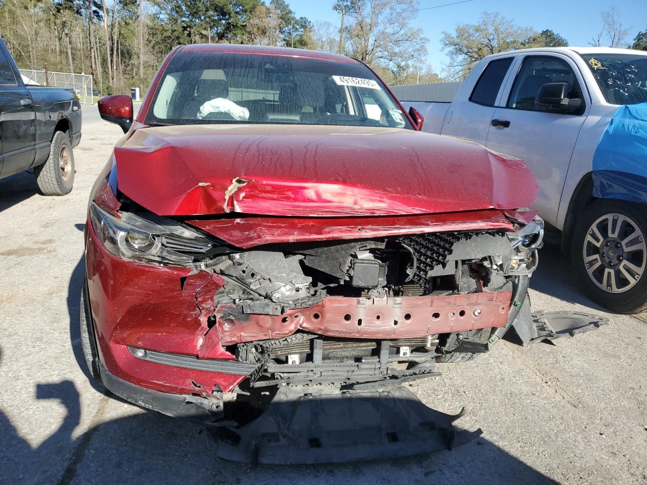 2018 Mazda CX-5 VIN JM3KFADM1J1454982 Copart auction photo, front end damage thumbnail 5