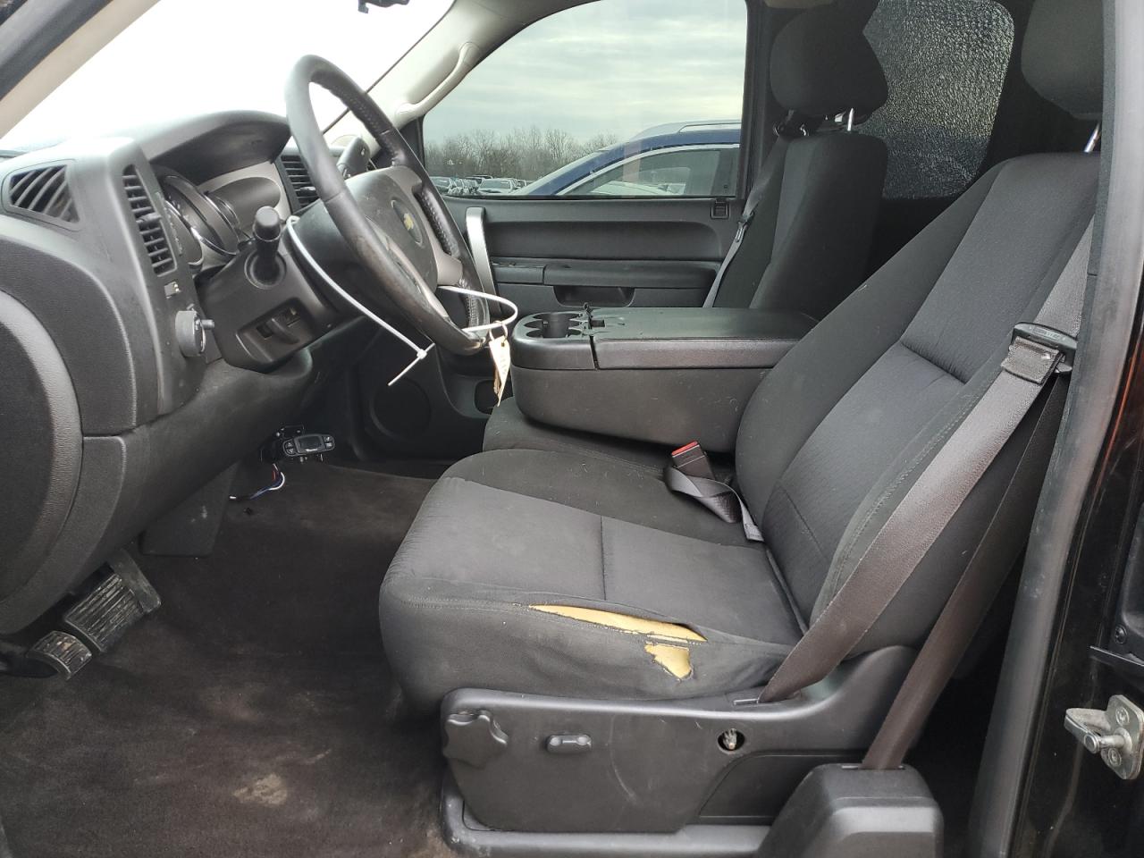 2013 Chevrolet Silverado VIN 1GCRCSE0XDZ257123 Copart auction photo, all over damage thumbnail 7