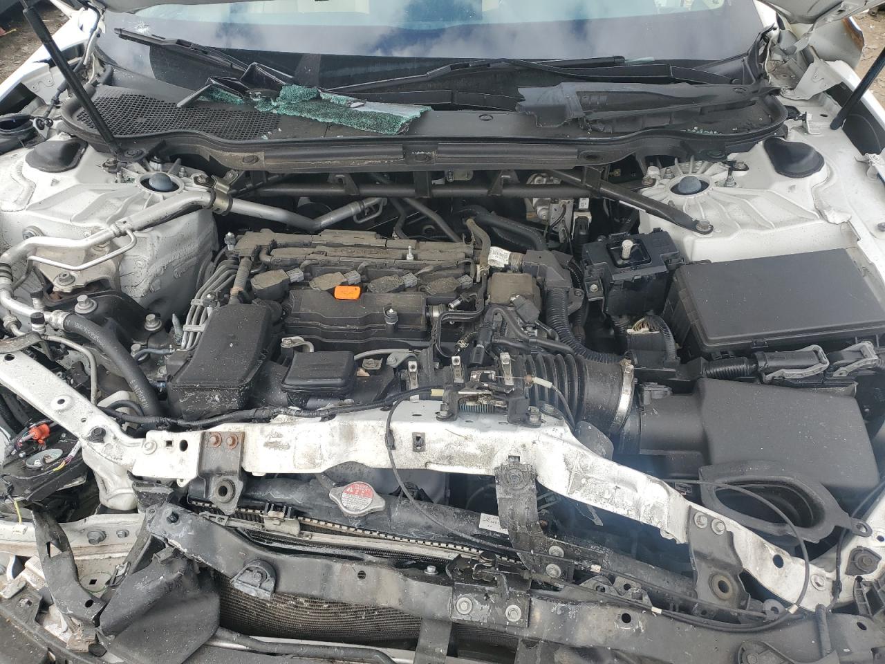 2021 Acura TLX VIN 19UUB6F45MA011831 Copart auction photo, front end / side damage thumbnail 11