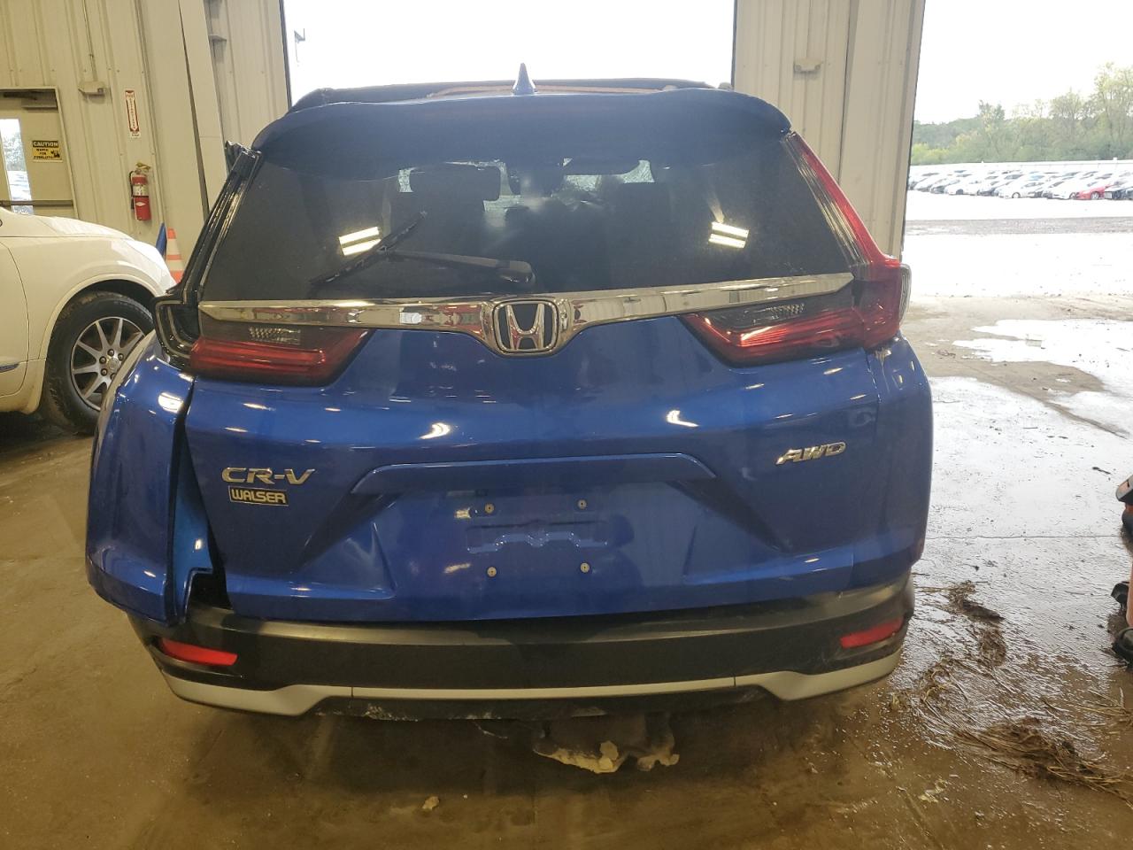 2021 Honda CR-V VIN 7FARW2H58ME016122 Copart auction photo, all over damage thumbnail 6