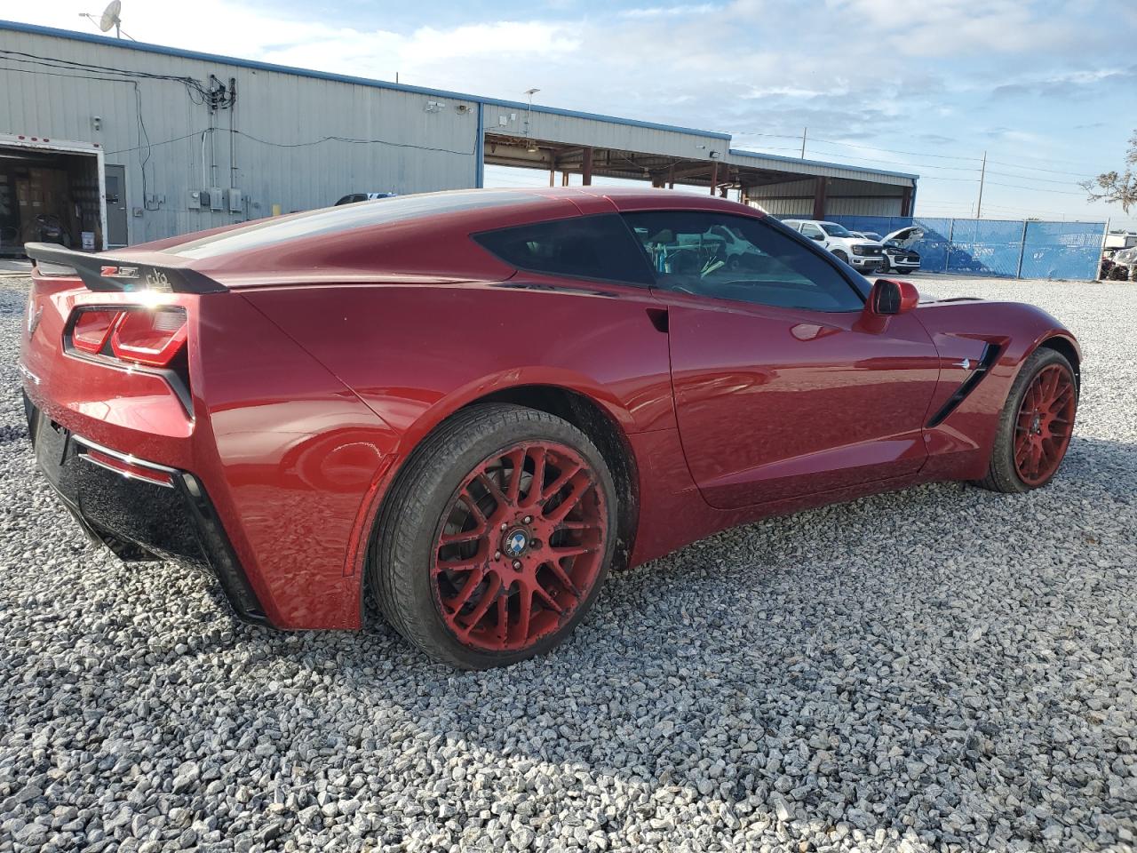 2014 Chevrolet Corvette VIN 1G1YK2D70E5134011 Copart auction photo, front end damage thumbnail 3