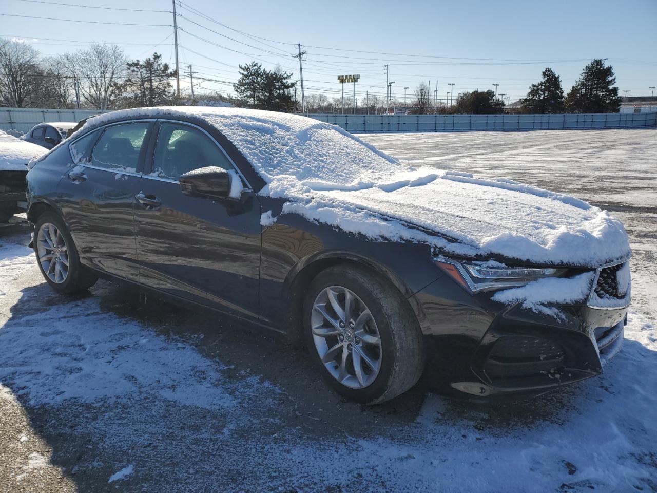 2021 Acura TLX VIN 19UUB5F35MA012446 Copart auction photo, rear end damage thumbnail 4