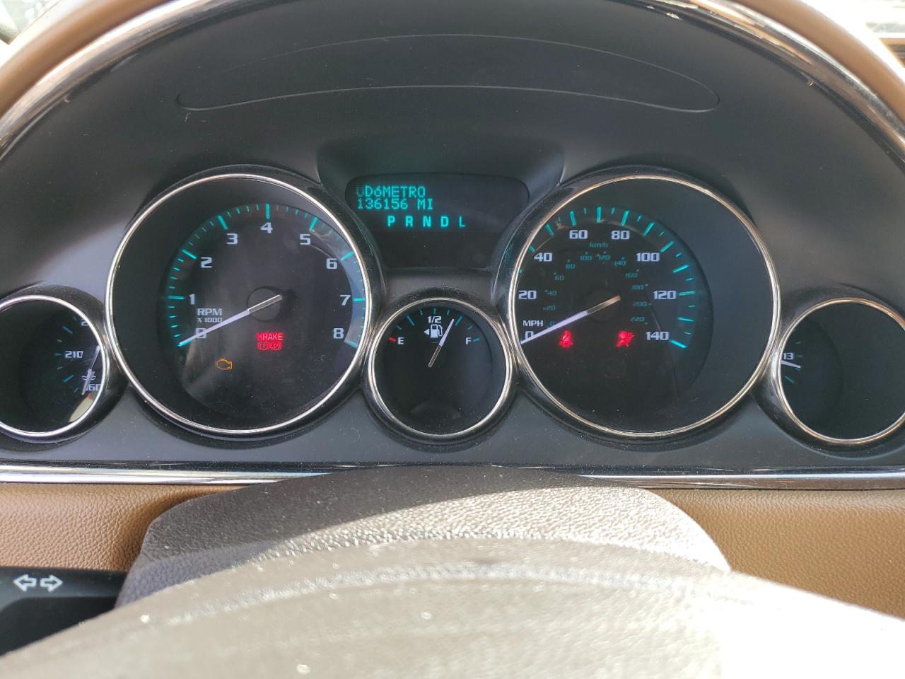 2013 Buick Enclave VIN 5GAKRCKD4DJ243859 Copart auction photo, front end damage thumbnail 9