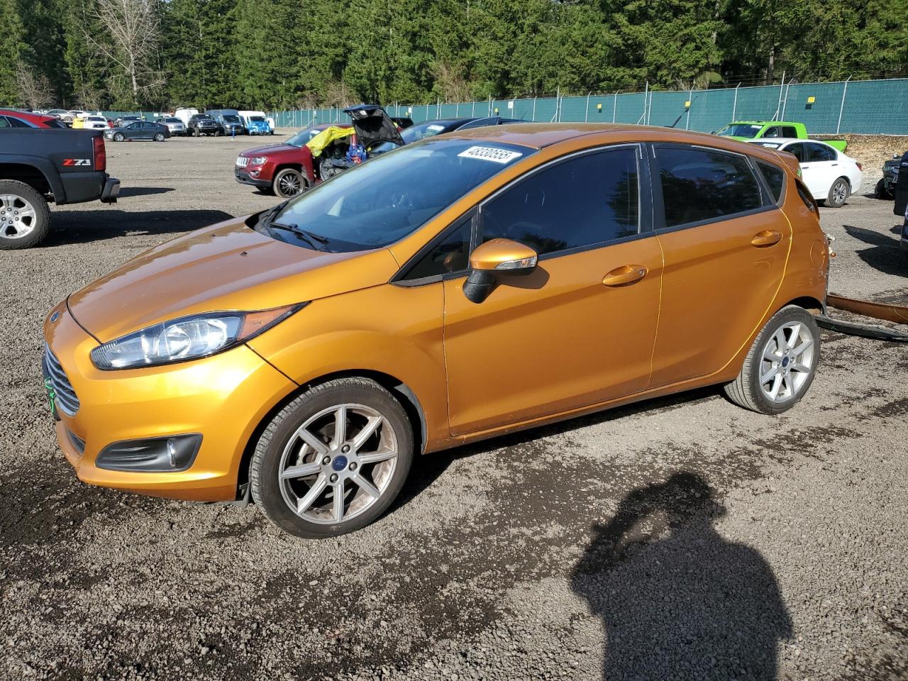 2016 Ford Fiesta VIN 3FADP4EJ0GM175349 - Copart auction photo