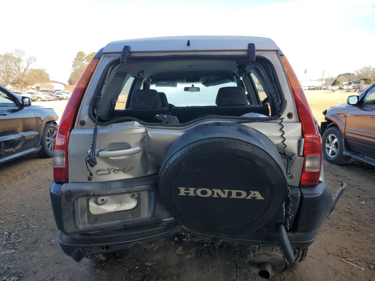 2003 Honda CR-V VIN SHSRD68473U100777 Copart auction photo, rear end damage thumbnail 6