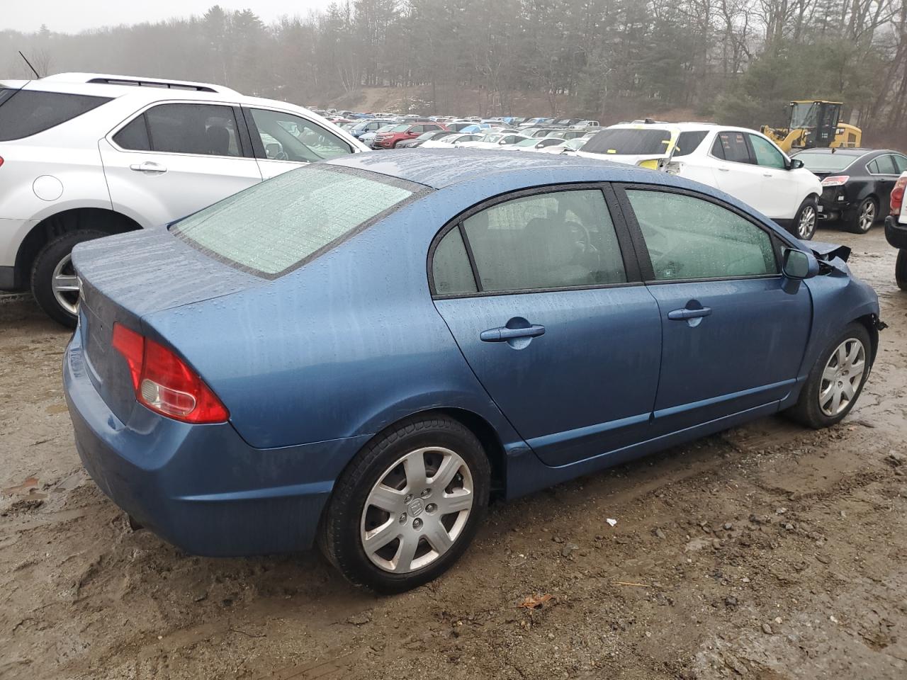 2008 Honda Civic VIN 2HGFA16588H536350 Copart auction photo, front end damage thumbnail 3