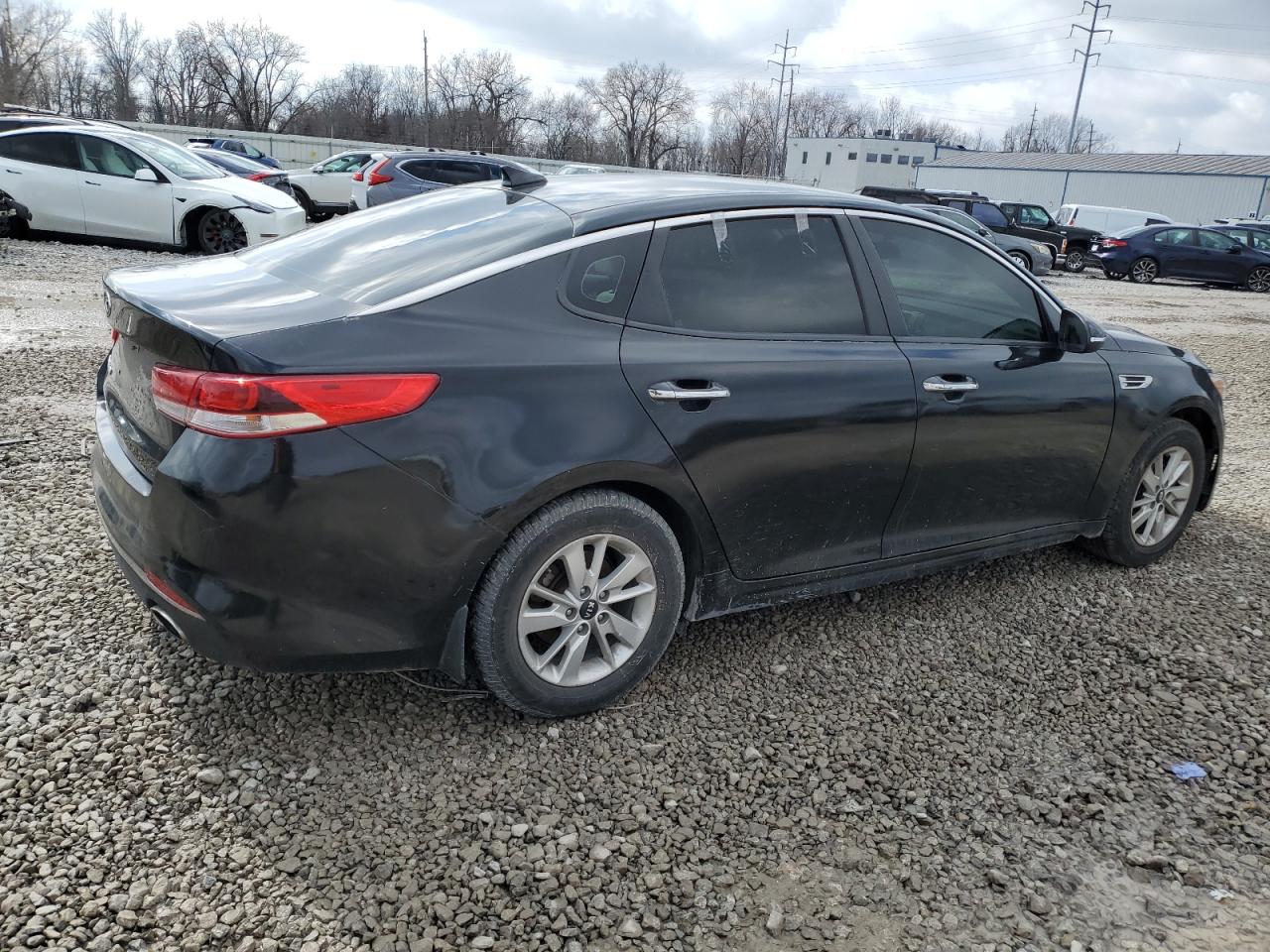 2016 KIA Optima VIN 5XXGT4L38GG076979 Copart auction photo, minor dent/scratches / vandalism damage thumbnail 3