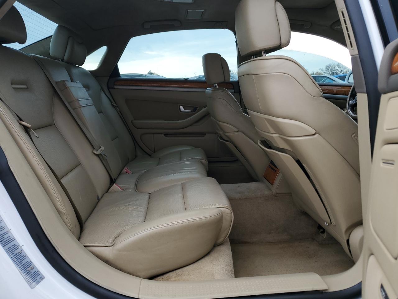 2007 Audi A8 VIN WAUMV44E37N001895 Copart auction photo, rear end damage thumbnail 11