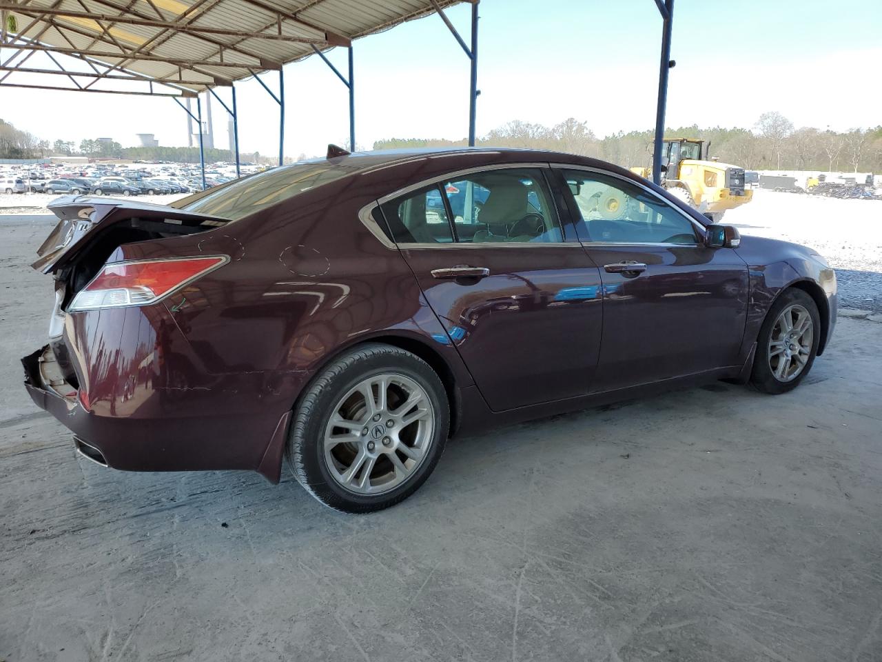 2010 Acura TL VIN 19UUA8F5XAA014243 Copart auction photo, rear end damage thumbnail 3