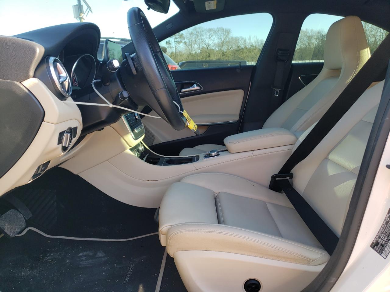 2018 Mercedes-Benz CLA-klasse VIN WDDSJ4EB2JN654936 Copart auction photo, front end damage thumbnail 7