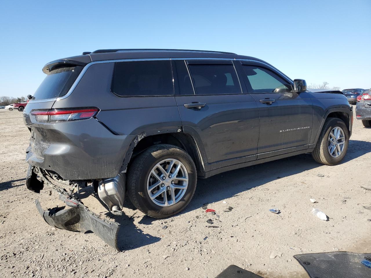 2021 Jeep Grand Cherokee VIN 1C4RJKAG4M8168761 Copart auction photo, front end / rear end damage thumbnail 3