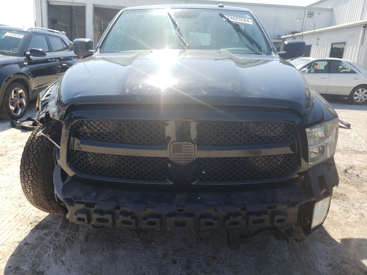 2013 RAM 1500 VIN 3C6JR6AT1DG507813 Copart auction photo, front end / undercarriage damage thumbnail 5