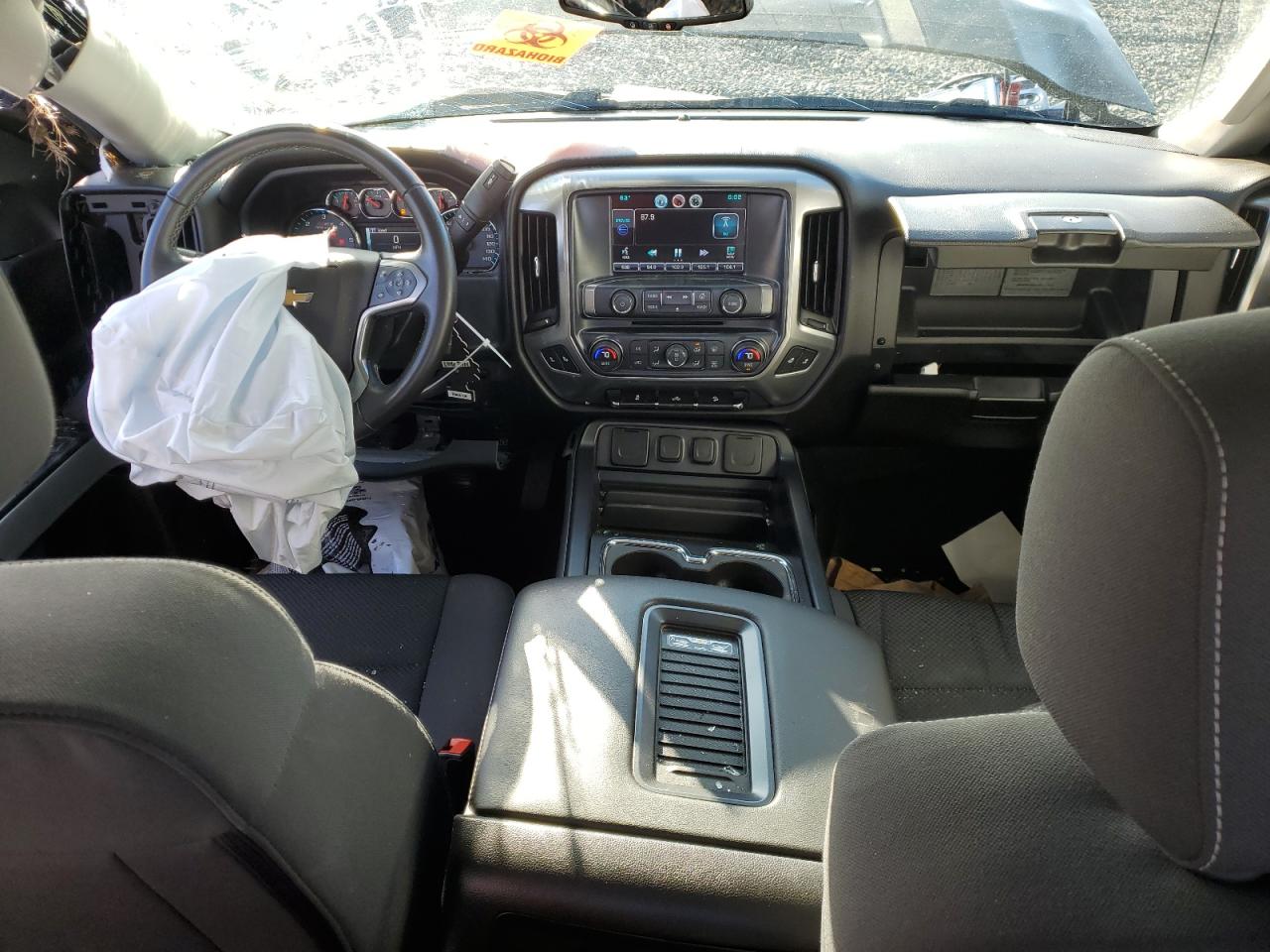2016 Chevrolet Silverado VIN 3GCUKREC6GG341377 Copart auction photo, all over damage thumbnail 8