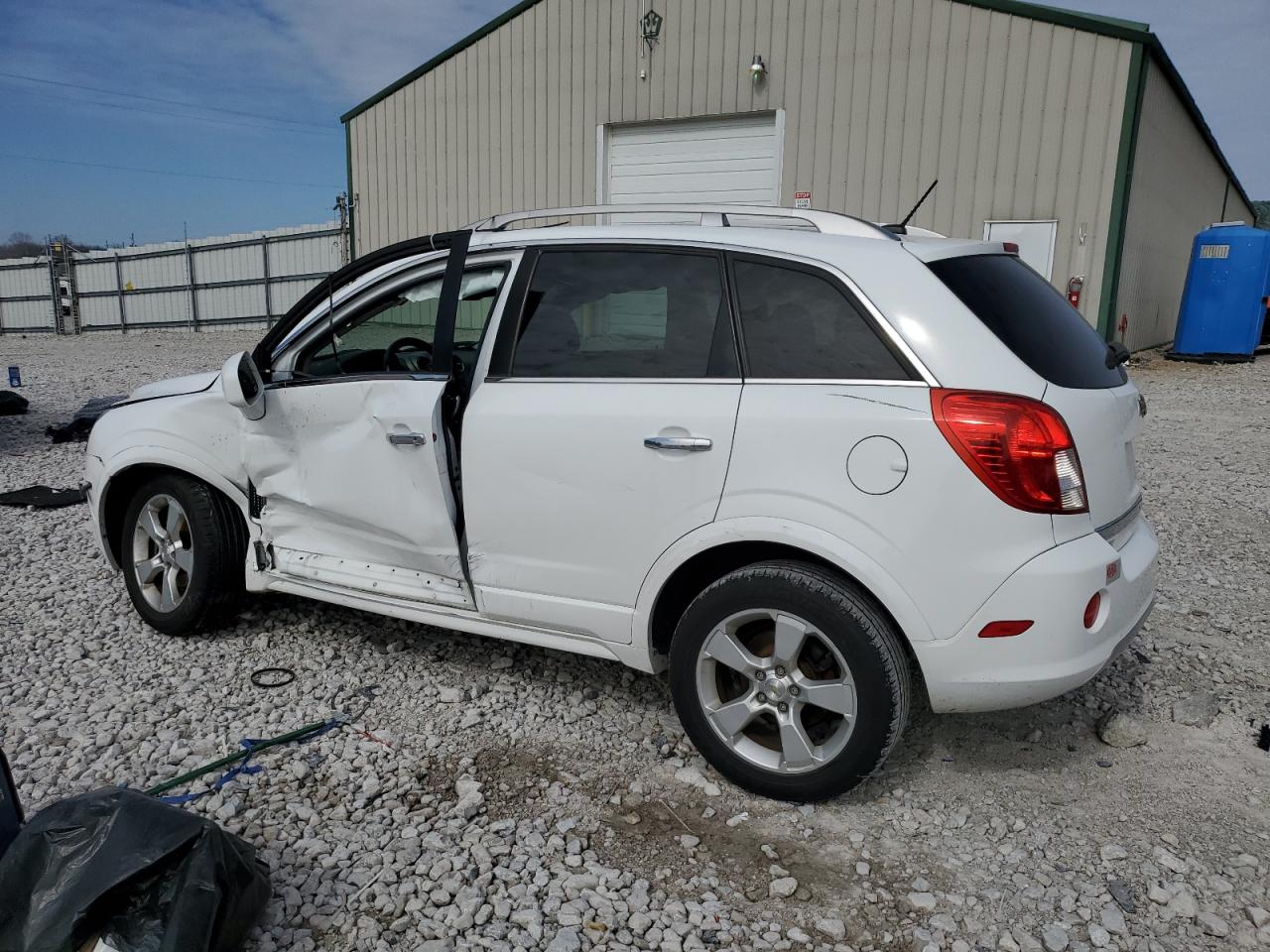 2014 Chevrolet Captiva VIN 3GNAL3EK0ES574001 Copart auction photo, front end / side damage thumbnail 2