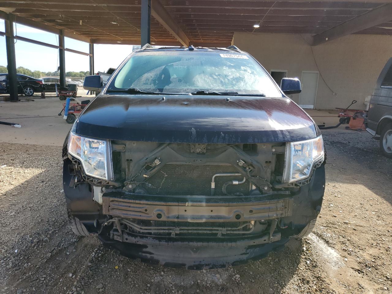2007 Ford Edge VIN 2FMDK39C87BA81750 Copart auction photo, front end damage thumbnail 5