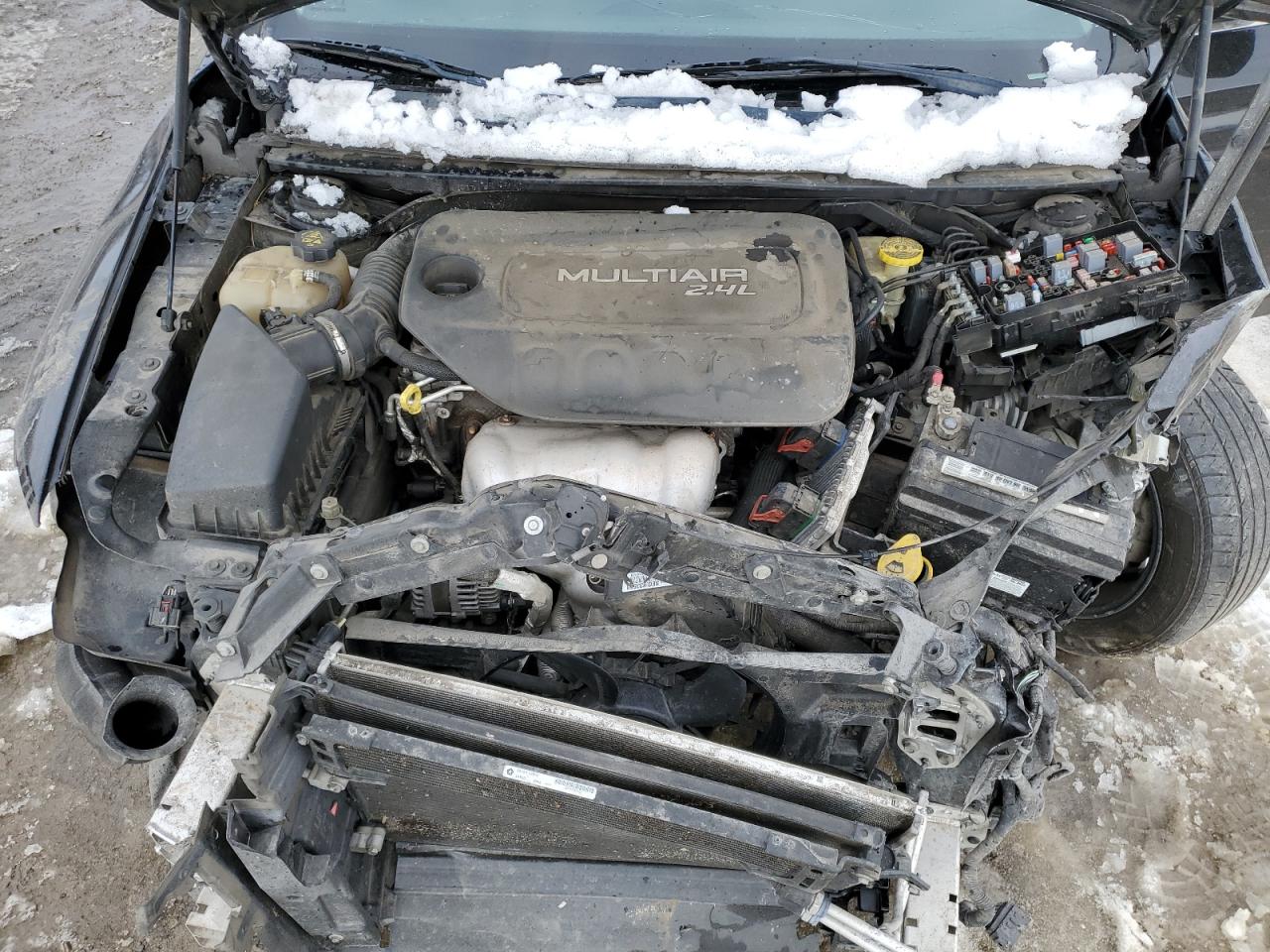 2016 Chrysler 200 VIN 1C3CCCAB5GN154338 Copart auction photo, all over damage thumbnail 12