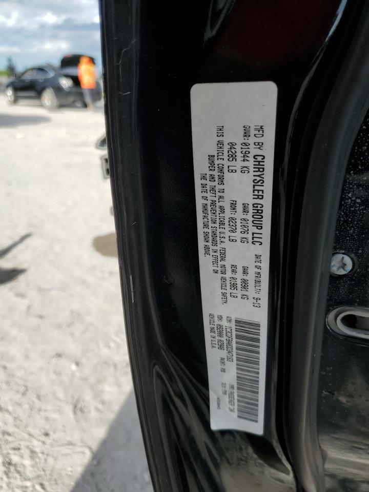 2013 Dodge Dart VIN 1C3CDFBA0DD347163 Copart auction photo, front end / mechanical damage thumbnail 13