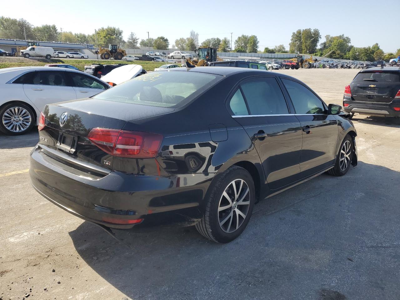 2017 Volkswagen Jetta VIN 3VWDB7AJ8HM227972 Copart auction photo, front end damage thumbnail 3