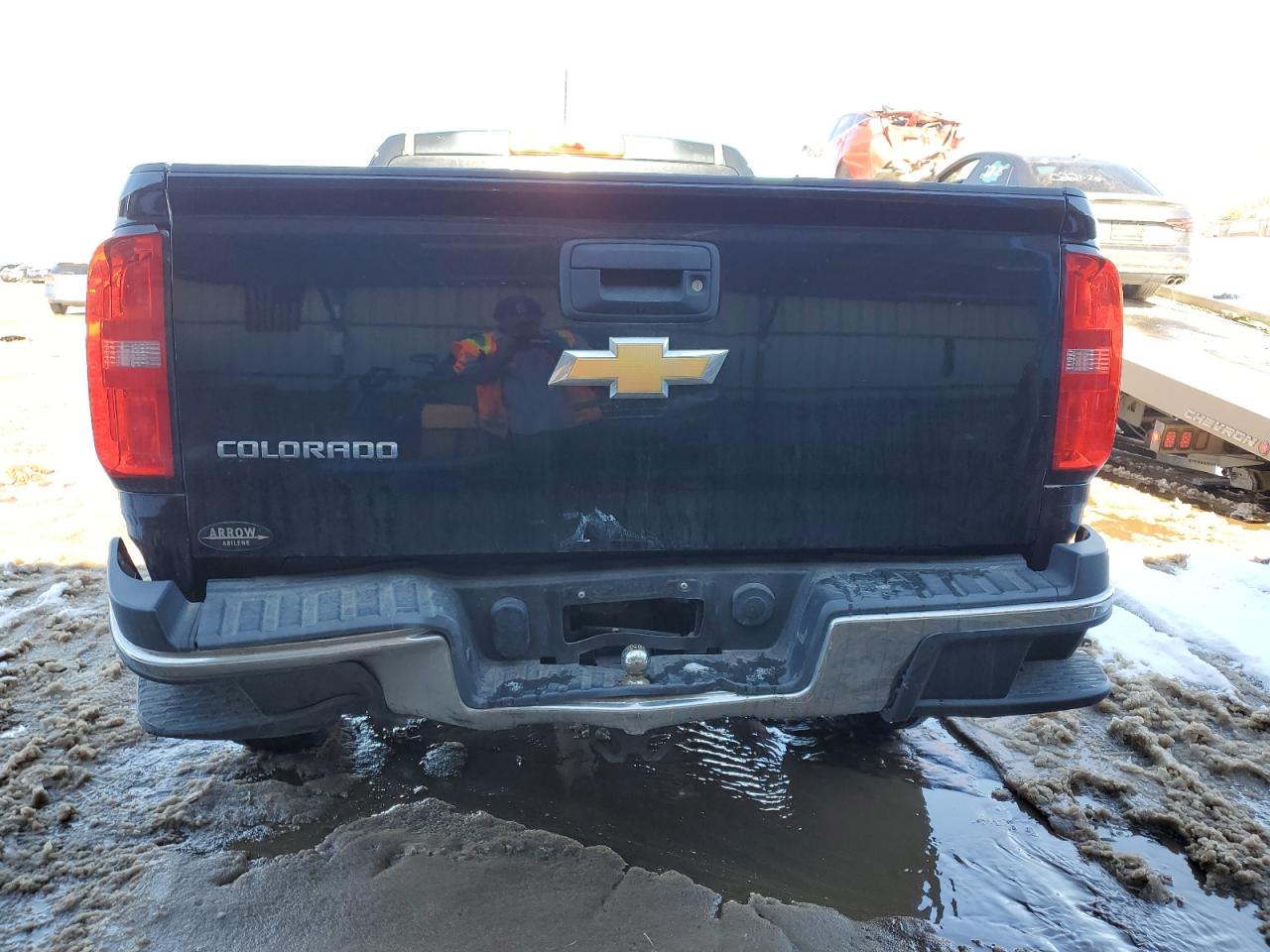 2018 Chevrolet Colorado VIN 1GCHSBEA6J1321207 Copart auction photo, front end / rear end damage thumbnail 6