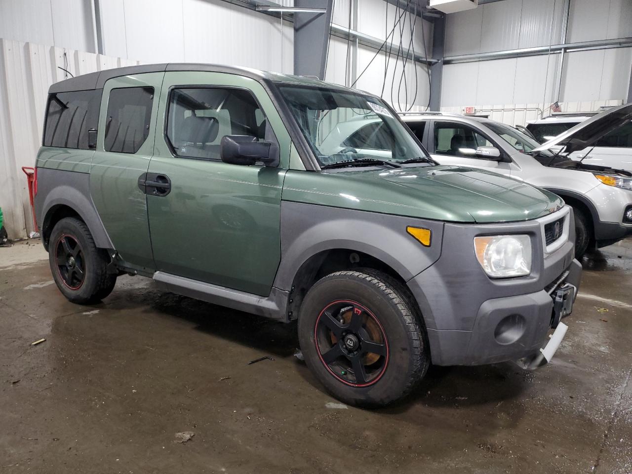 2005 Honda Element VIN 5J6YH28665L006806 Copart auction photo, front end / side damage thumbnail 4