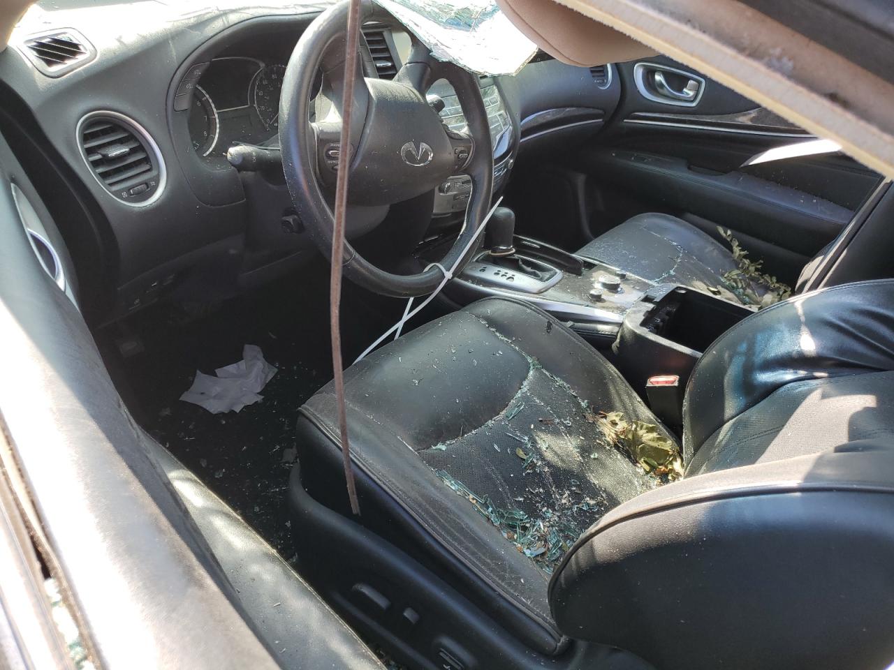 2015 Infiniti QX60 VIN 5N1AL0MN6FC507831 Copart auction photo, top/roof / side damage thumbnail 8