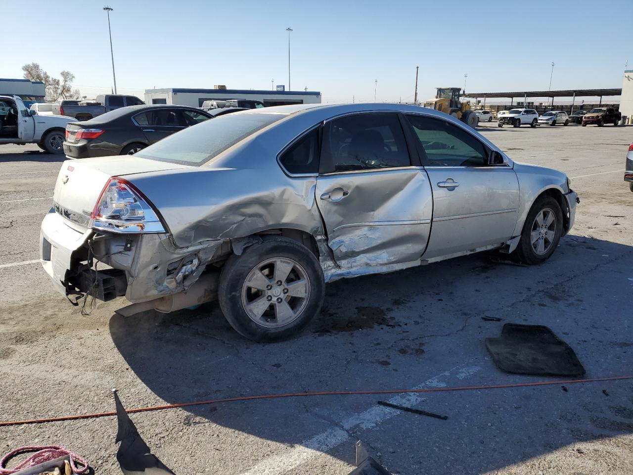 2010 Chevrolet Impala VIN 2G1WB5EK3A1240976 Copart auction photo, all over damage thumbnail 3