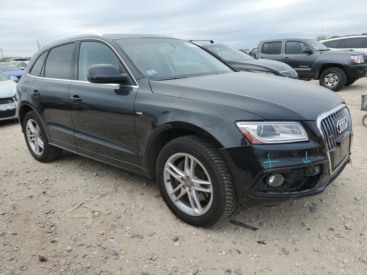 2014 Audi Q5 VIN WA1DGAFP8EA001805 Copart auction photo, front end damage thumbnail 4