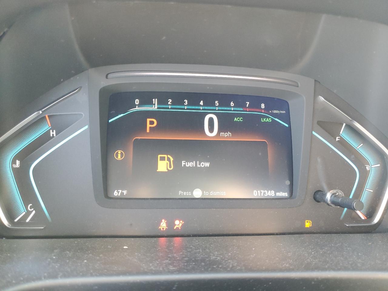 2019 Honda Odyssey VIN 5FNRL6H85KB054300 Copart auction photo, all over damage thumbnail 9