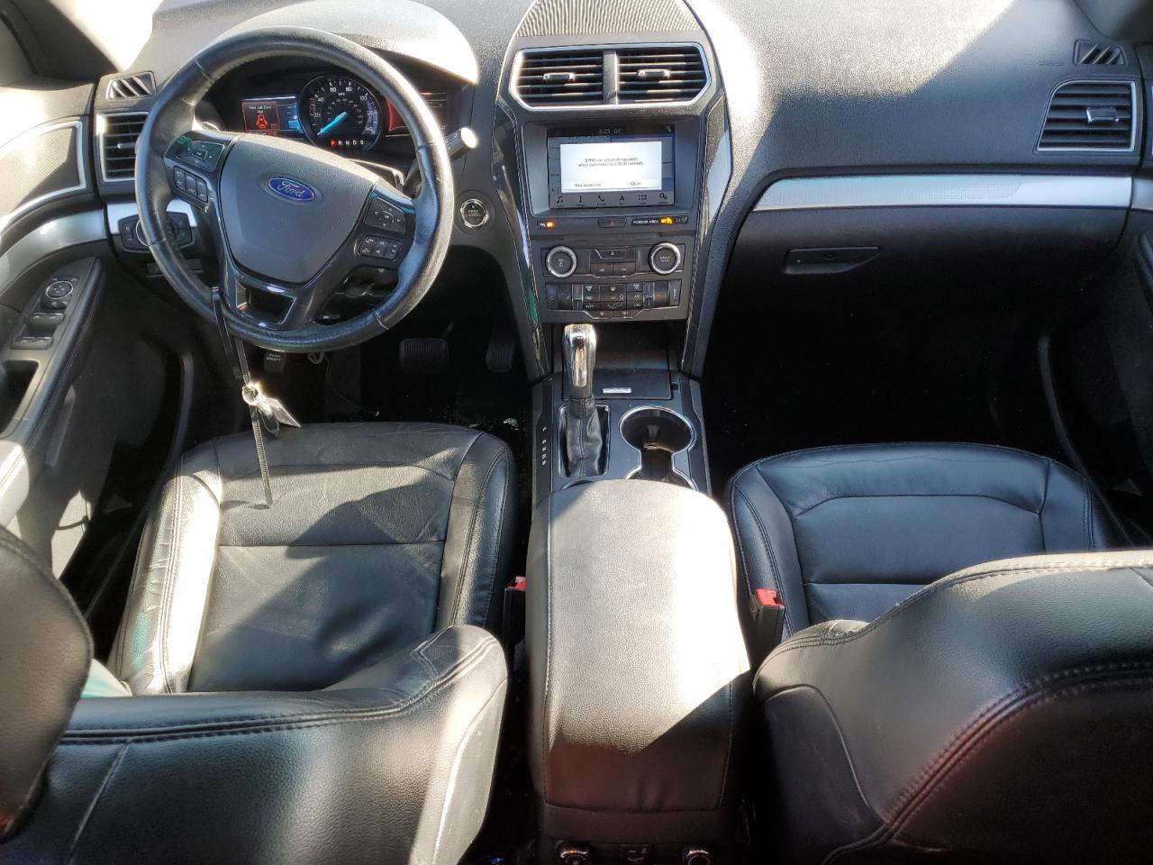 2017 Ford Explorer VIN 1FM5K7D84HGA61732 Copart auction photo, front end / side damage thumbnail 8