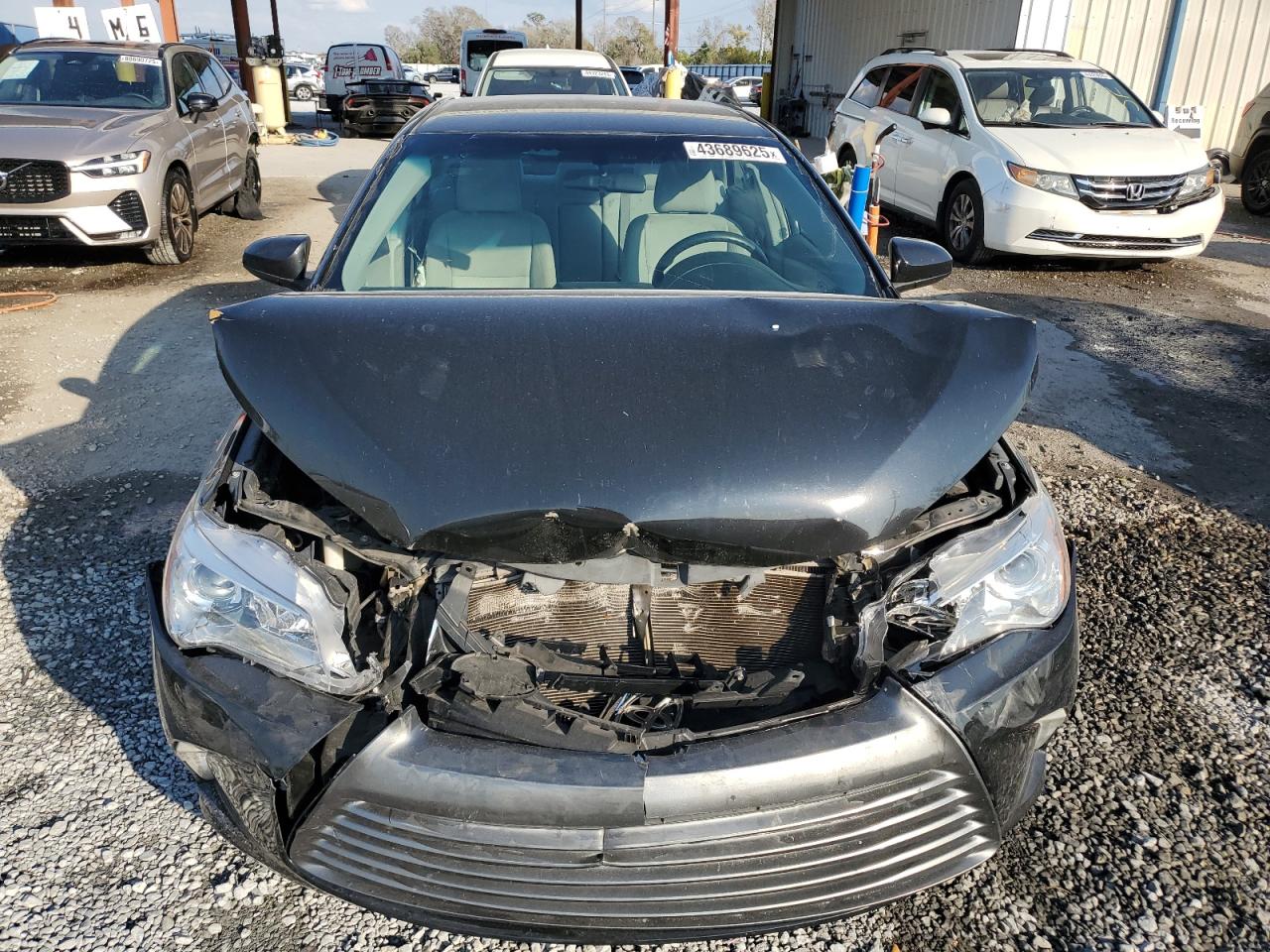 2016 Toyota Camry VIN 4T4BF1FK0GR574480 Copart auction photo, front end damage thumbnail 5